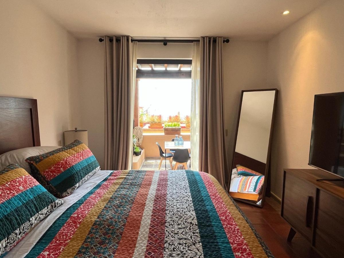 Cousy Condo San Rafael, 3 Blocks From The Parish, Pool, Bbq And Terrace San Miguel de Allende Luaran gambar